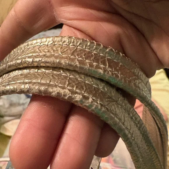 Coach Poppy Multicolor Madras Plaid Glam Shoulder Bag W/ Matching Wallet - Picture 12 of 16